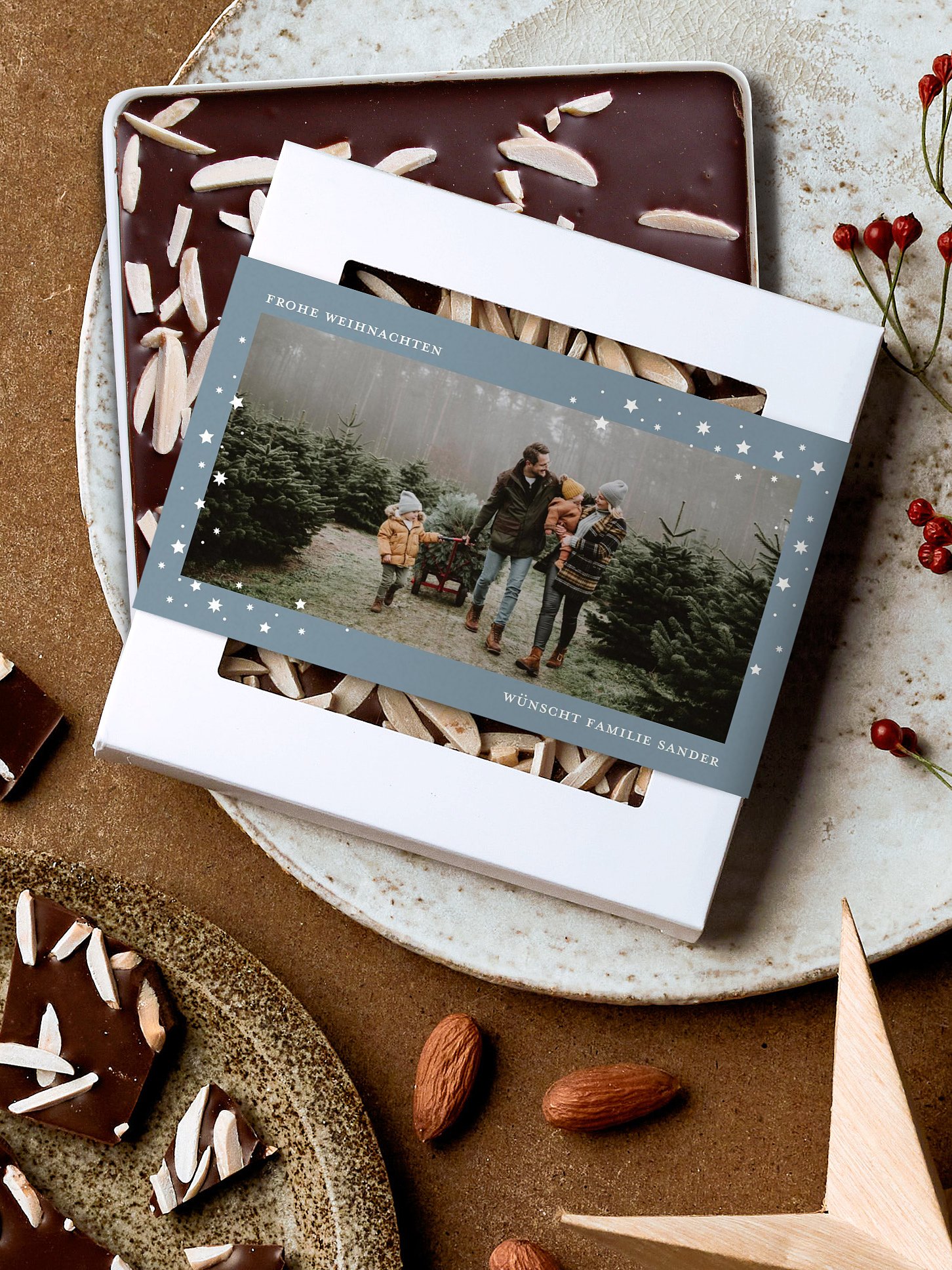 Schokobox Schillernde Weihnacht