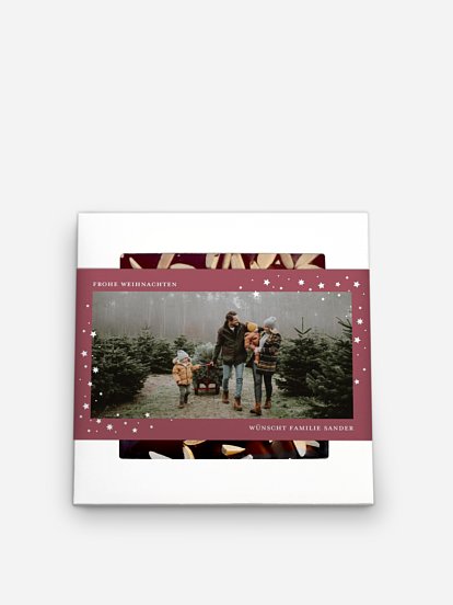 Schokobox Schillernde Weihnacht