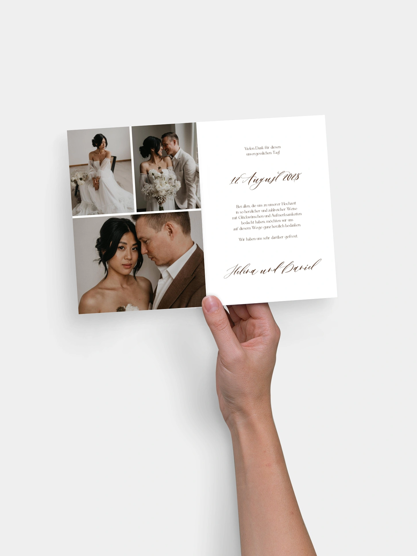Dankeskarte Hochzeit Full of Stars