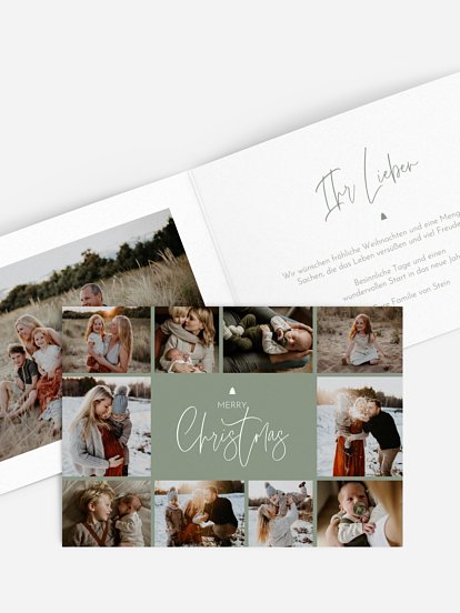 Weihnachtskarte Weihnachtsgalerie