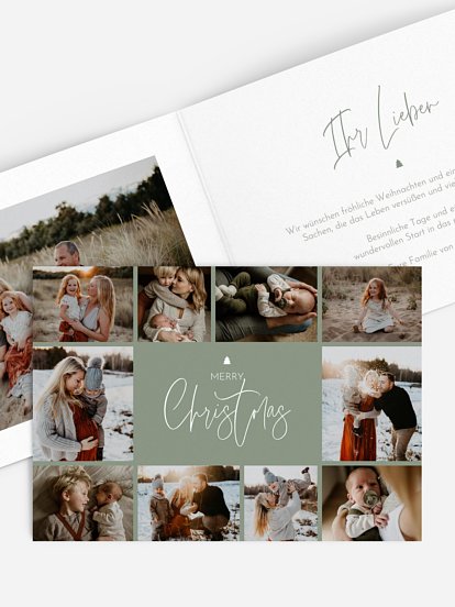 Weihnachtskarte Weihnachtsgalerie