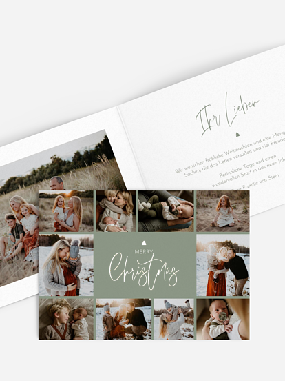 Weihnachtskarte Weihnachtsgalerie