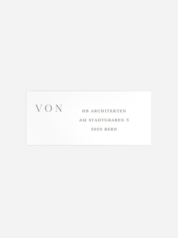 Absenderaufkleber geschäftl. Weihnachten Elegant Christmas