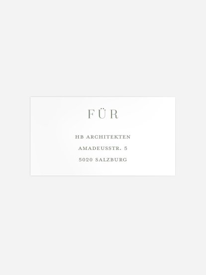 Empfängeraufkleber geschäftl. Weihnachten Elegant Christmas