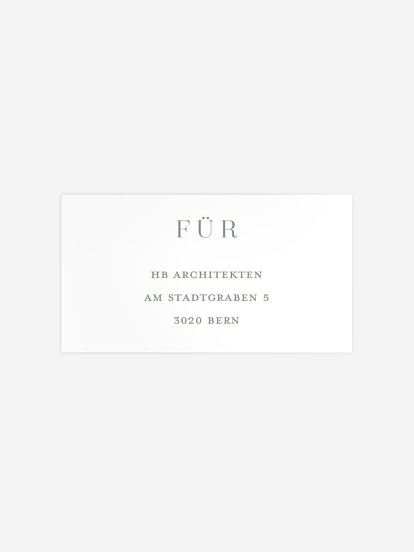 Empfängeraufkleber geschäftl. Weihnachten Elegant Christmas