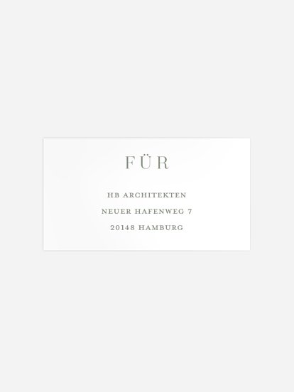 Empfängeraufkleber geschäftl. Weihnachten Elegant Christmas