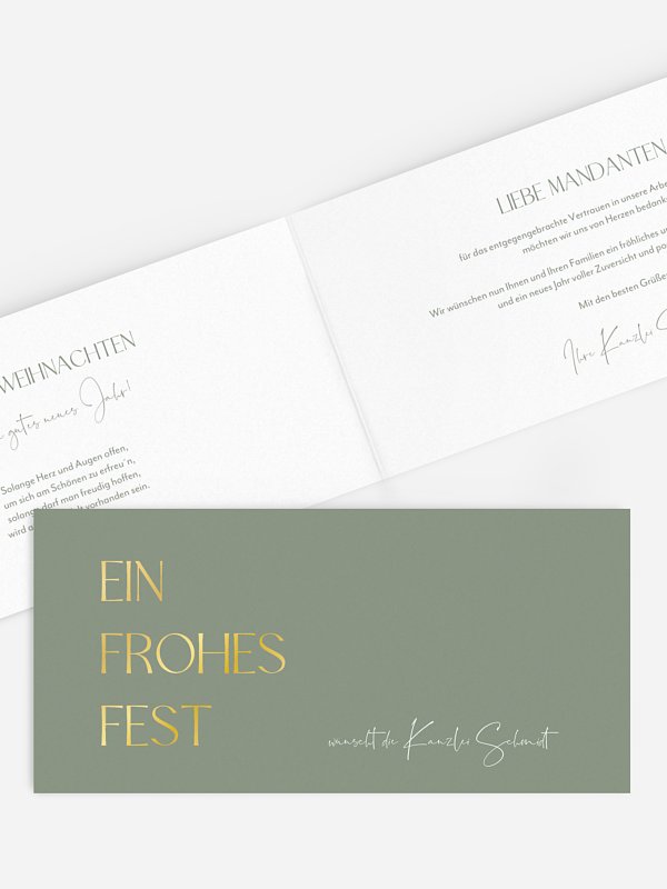 Festliche Stimmung