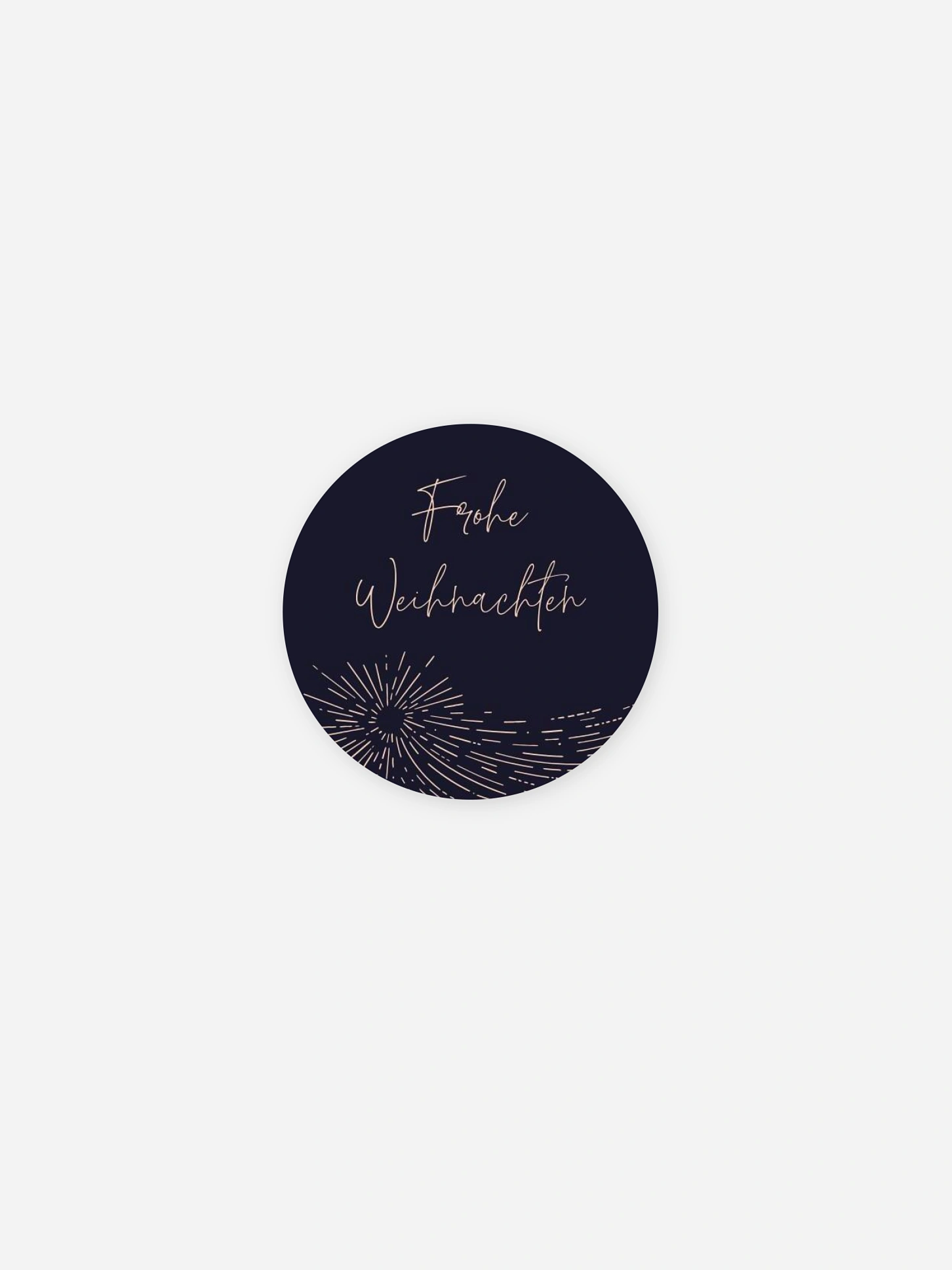 Geschenkaufkleber Weihnachten Make a Wish