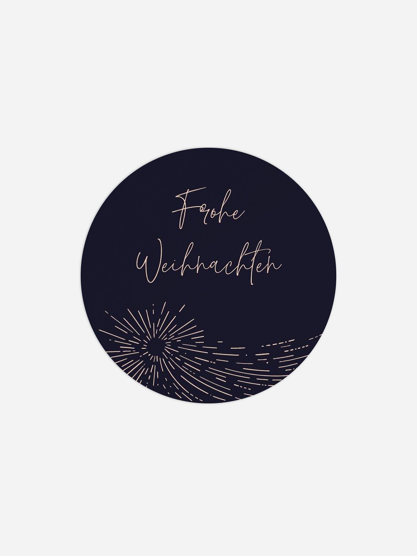 Geschenkaufkleber Weihnachten Make a Wish