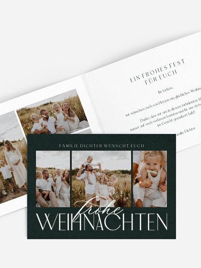 Weihnachtskarte Simply Elegant