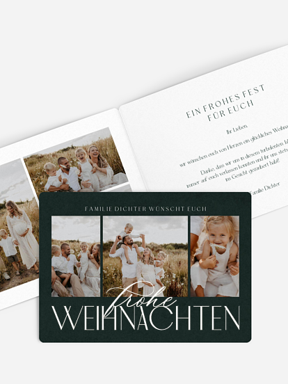 Weihnachtskarte Simply Elegant