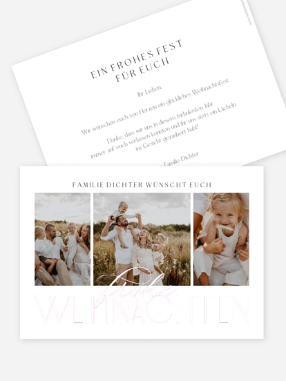 Weihnachtskarte Simply Elegant