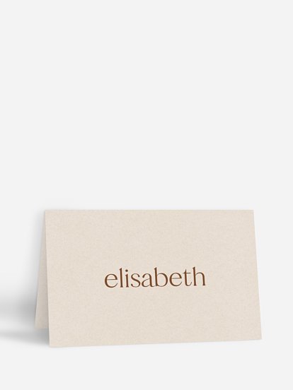 Tischkarte Weihnachten Moments of joy