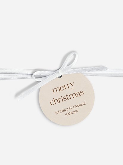 Geschenkeanhänger Moments of joy