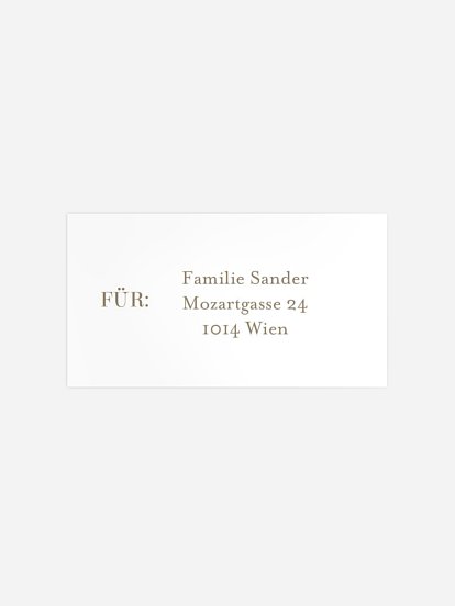 Empfängeraufkleber Weihnachten Happiest Holidays