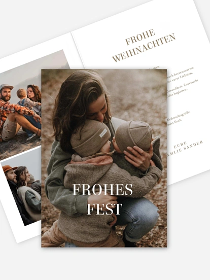 Weihnachtskarte Happiest Holidays