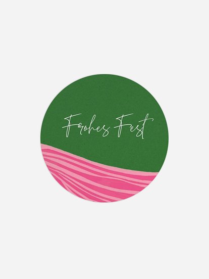 Geschenkaufkleber Weihnachten Coziness