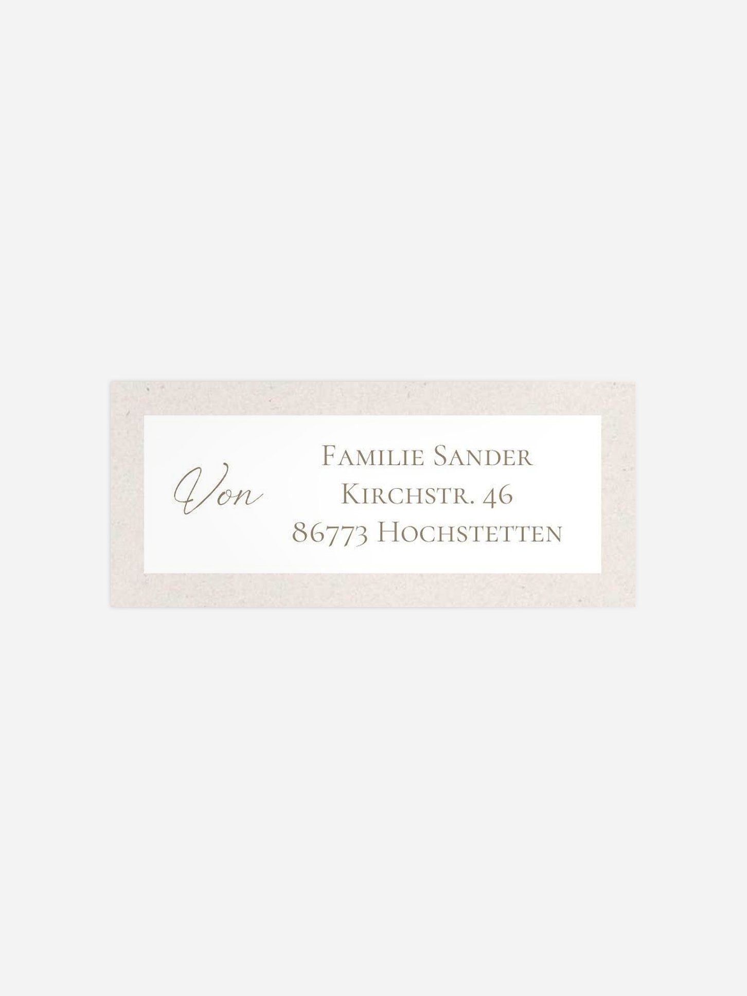 Absenderaufkleber Weihnachten Letter for Santa
