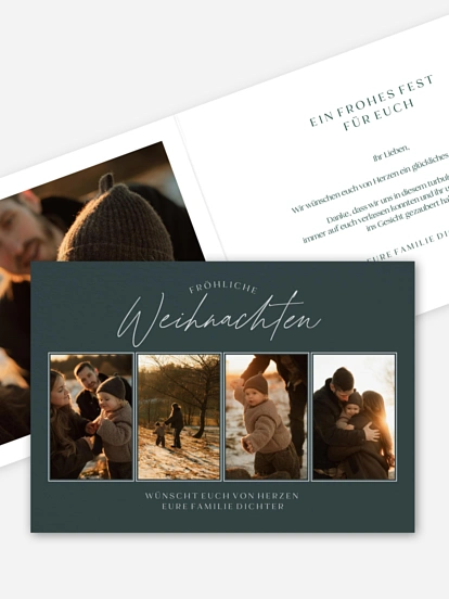 Weihnachtskarte Festive Greetings