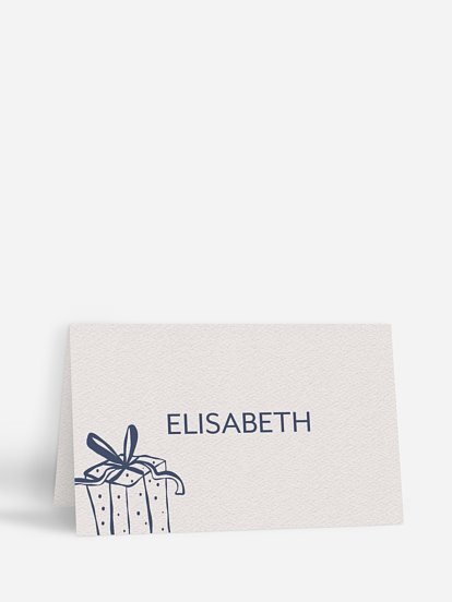 Tischkarte Weihnachten Jolly Details