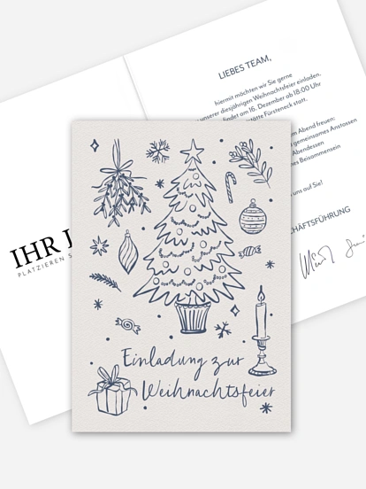 Weihnachtsfeier Jolly Details