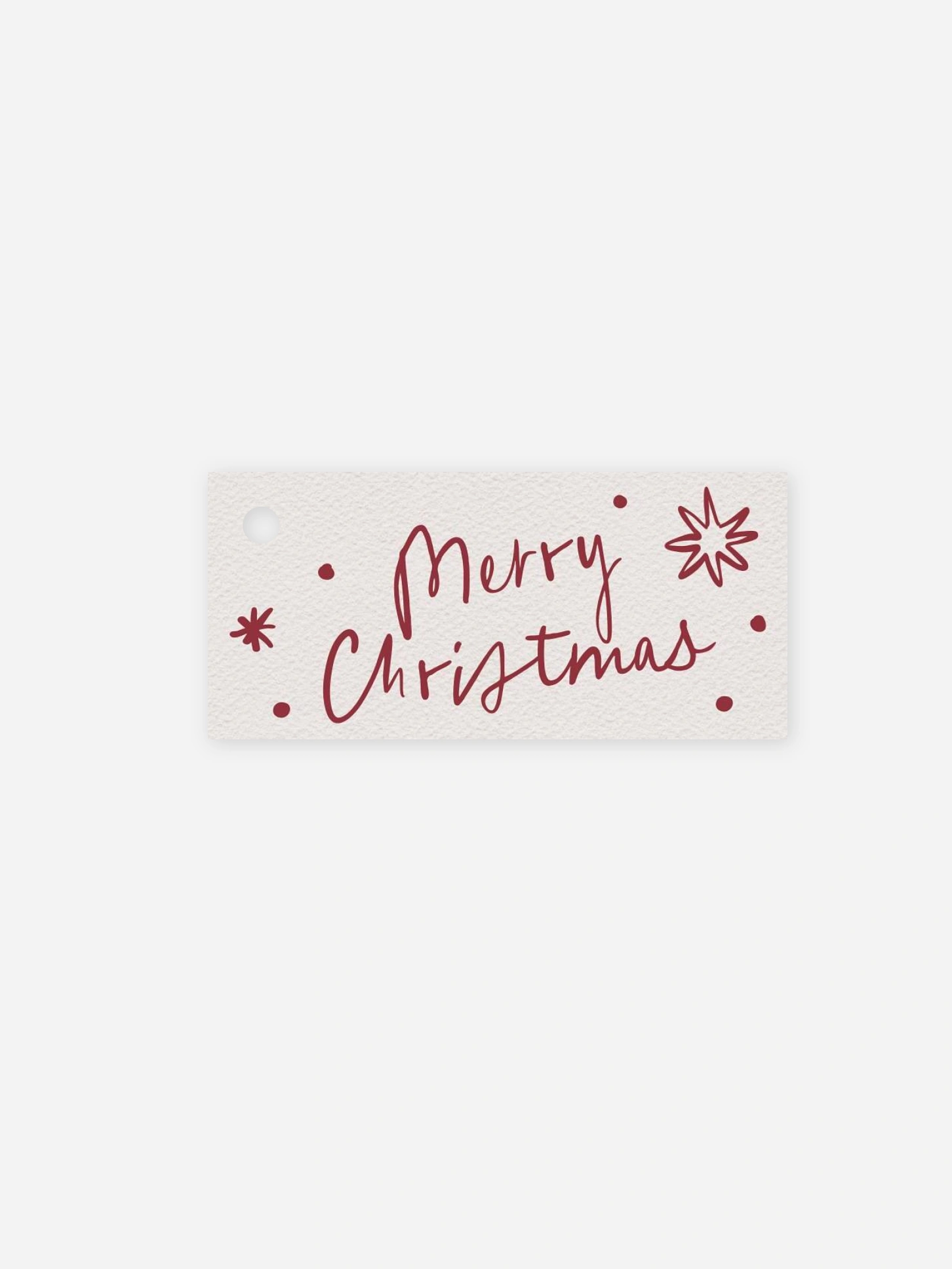 Geschenkanhänger Geschäftlich Jolly Details