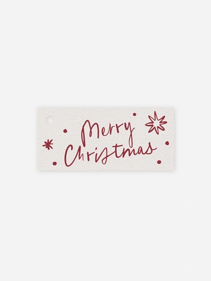 Geschenkanhänger Geschäftlich Jolly Details