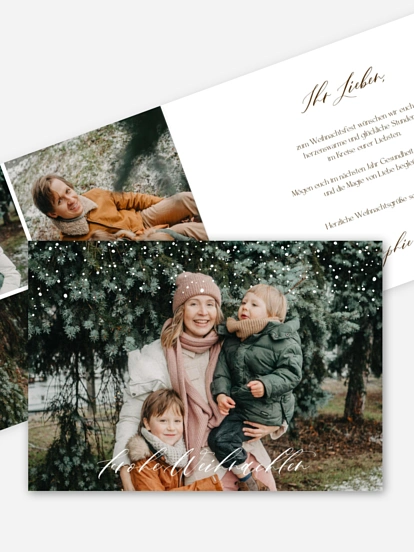 Weihnachtskarte Twinkle Time