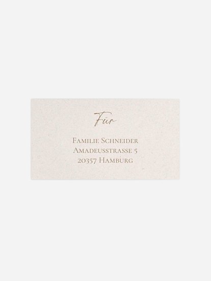 Empfängeraufkleber Weihnachten Thankful for you