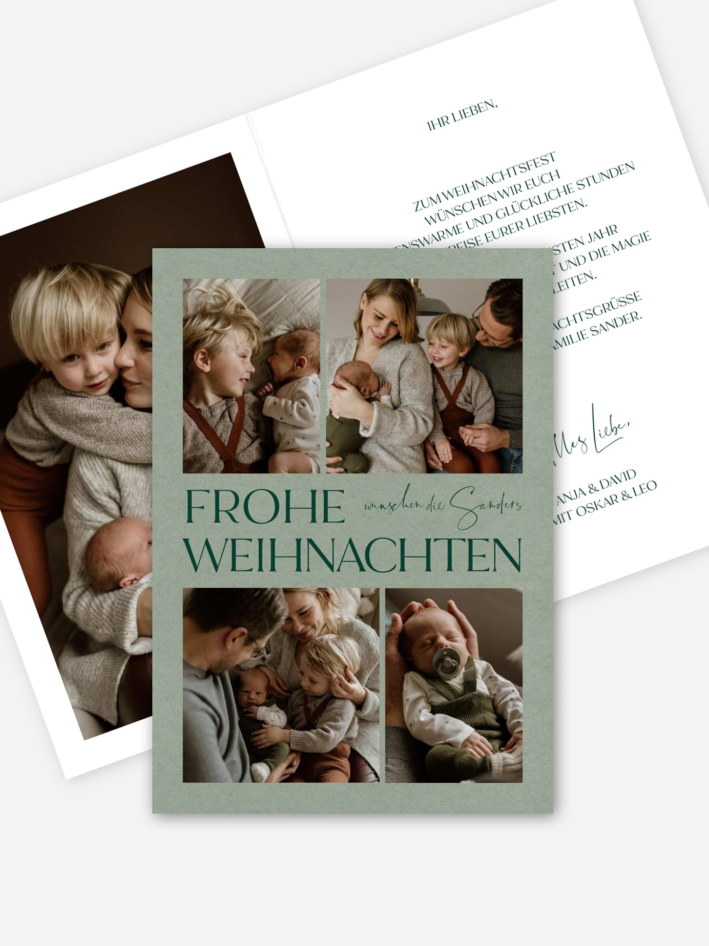 Weihnachtskarte X-mas Memories