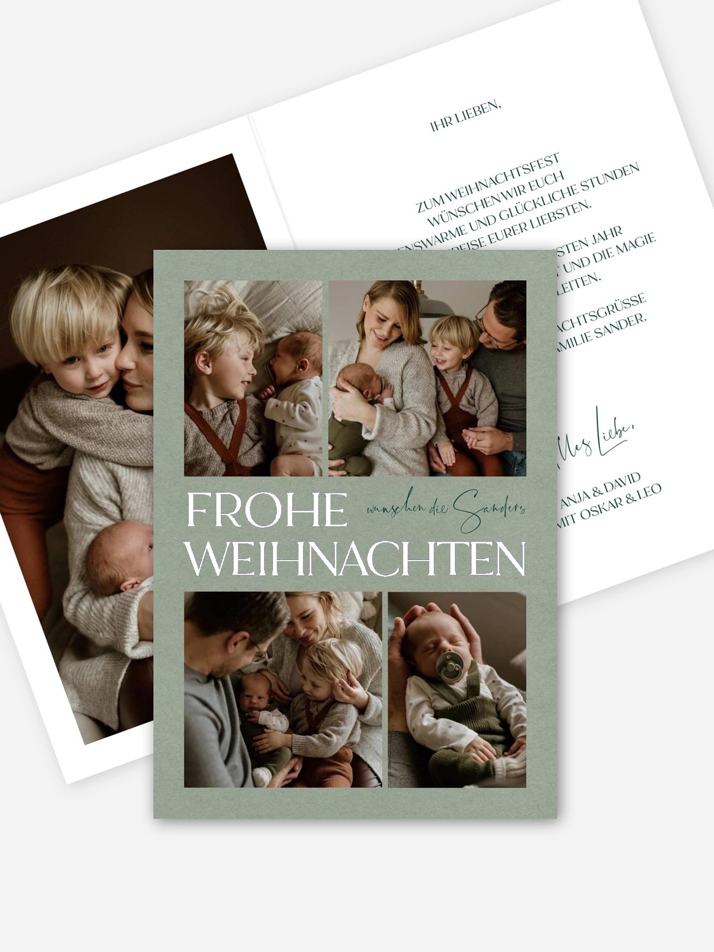 Weihnachtskarte X-mas Memories