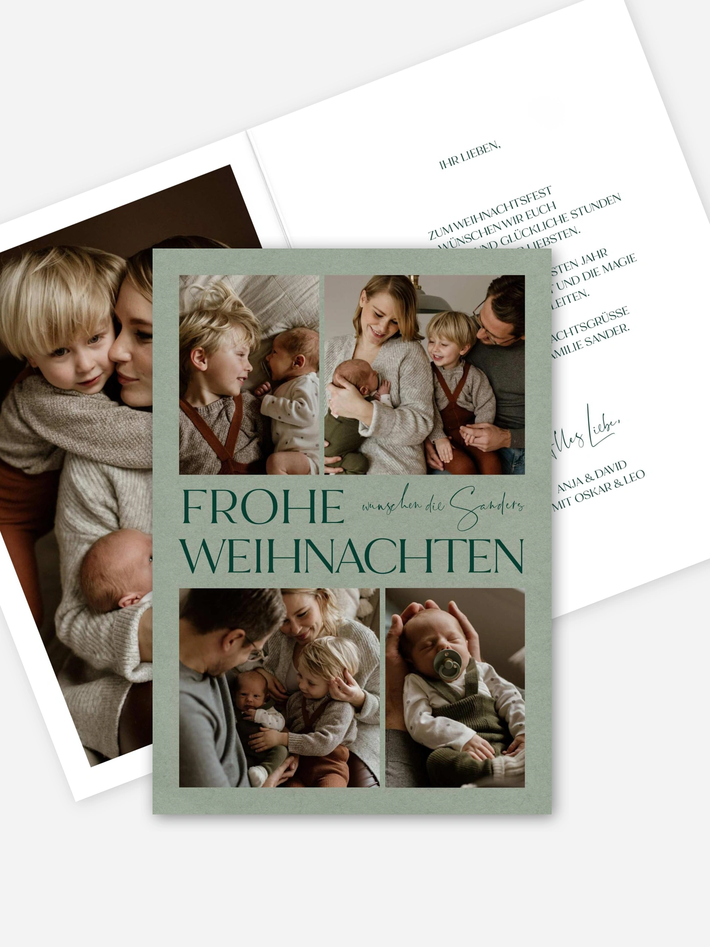 Weihnachtskarte X-mas Memories