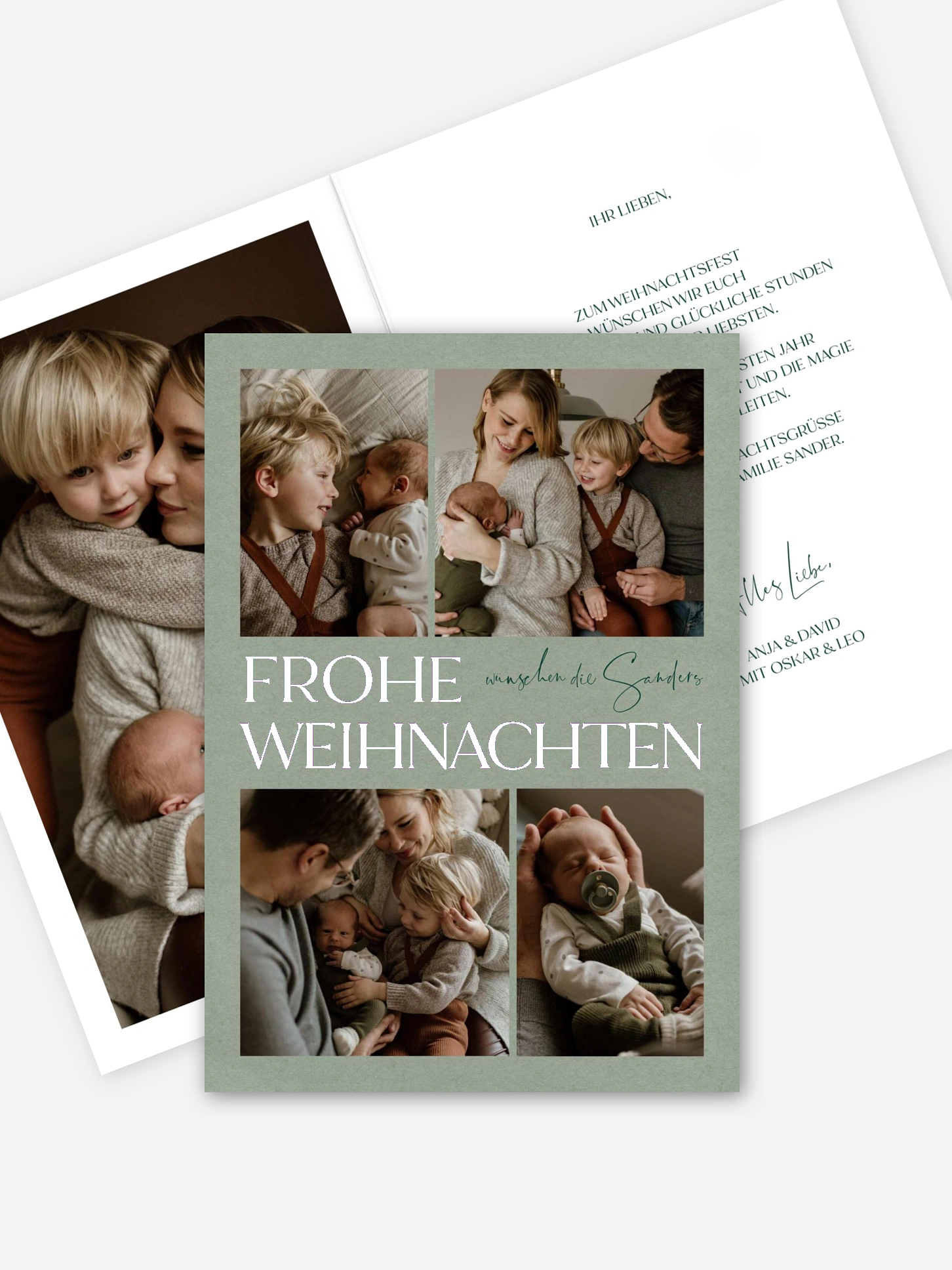 Weihnachtskarte X-mas Memories