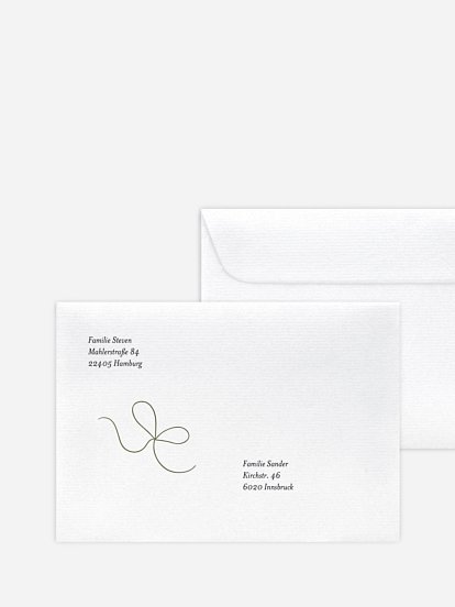 Bedruckte Umschläge Weihnachten Weihnachtsglück