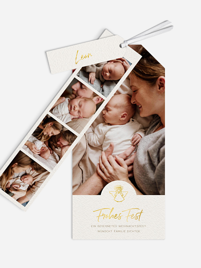 Weihnachtskarte Weihnachtsengel