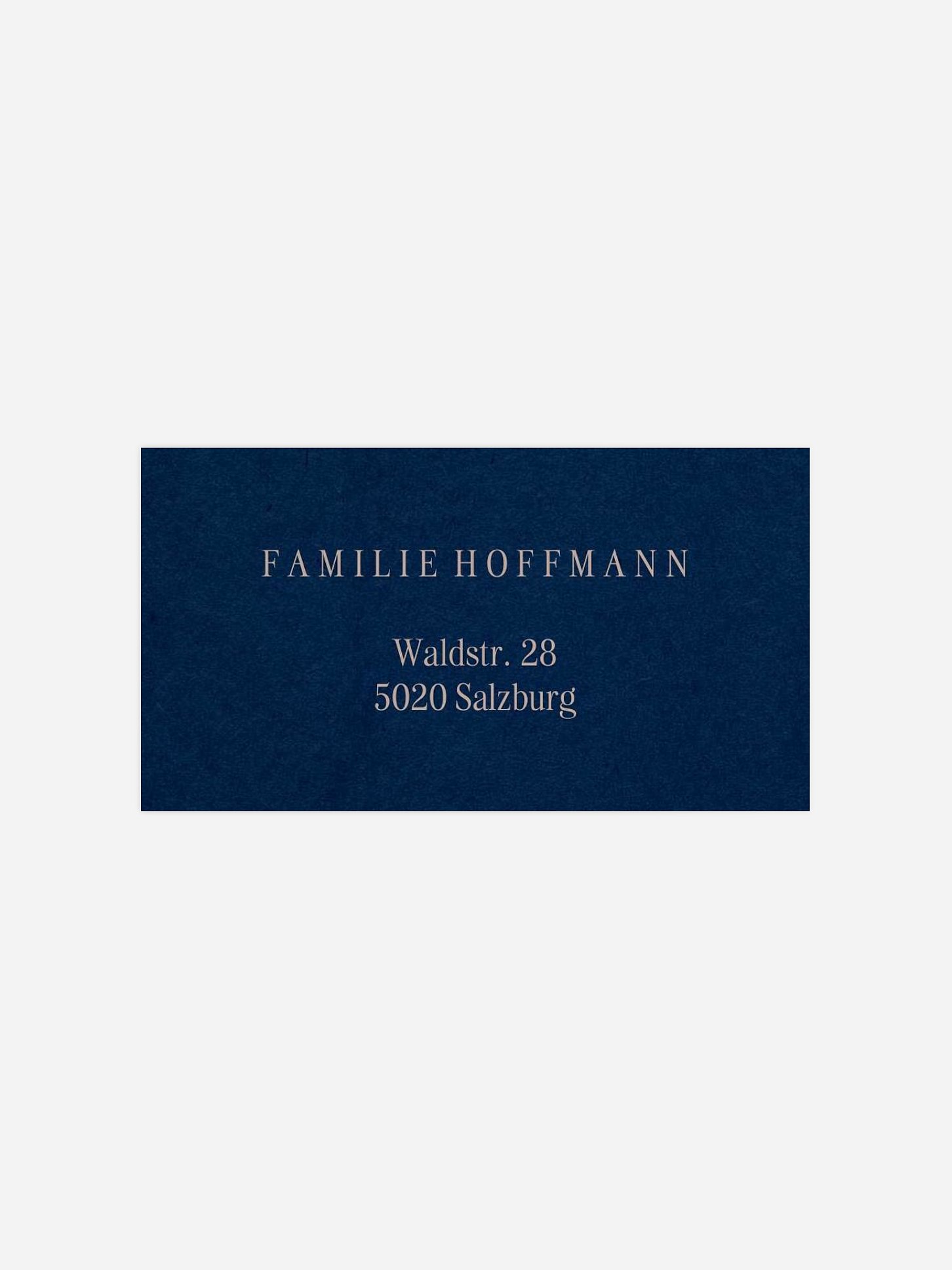 Empfängeraufkleber Weihnachten Gesegnete Weihnacht