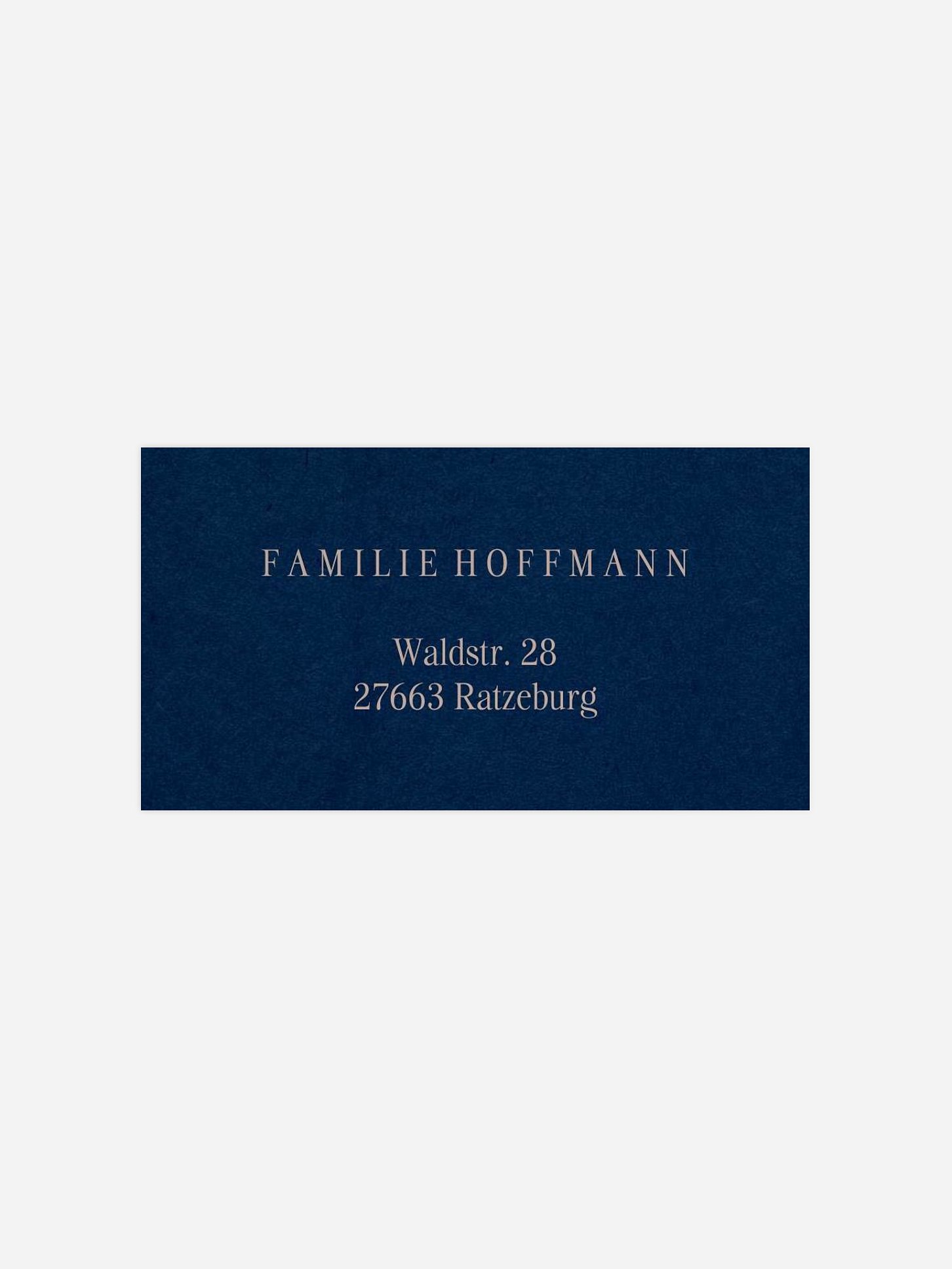 Empfängeraufkleber Weihnachten Gesegnete Weihnacht