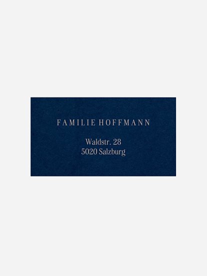 Empfängeraufkleber Weihnachten Gesegnete Weihnacht