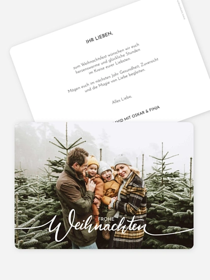 Weihnachtskarte Simply Festive