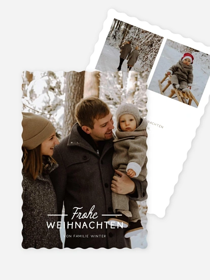 Weihnachtskarte Festive Season