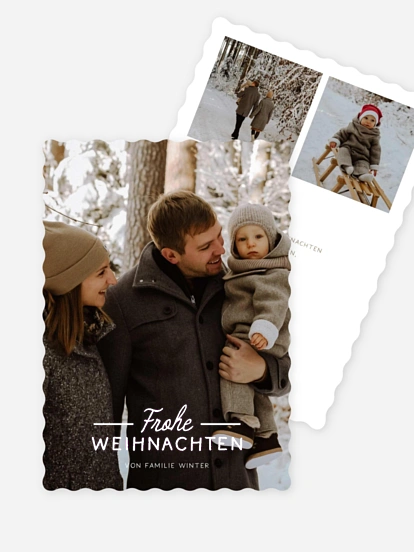 Weihnachtskarte Festive Season