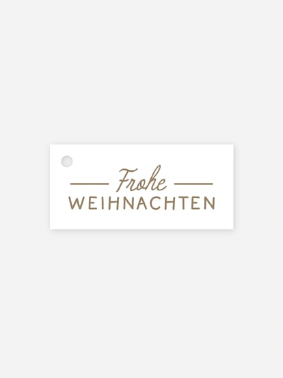 Anhänger personalisiert Festive Season