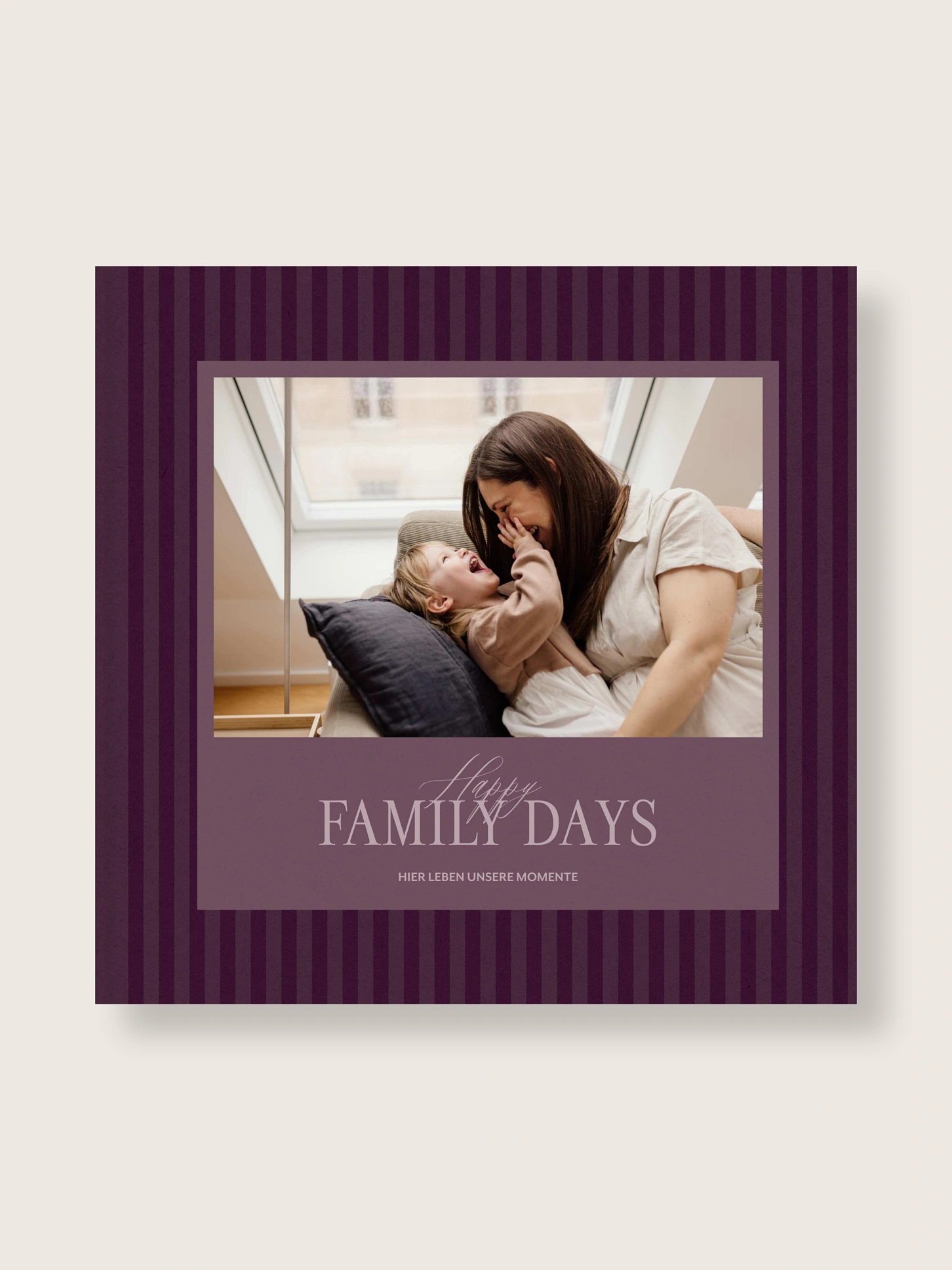 Fotobuch Hardcover Joyful in Stripes