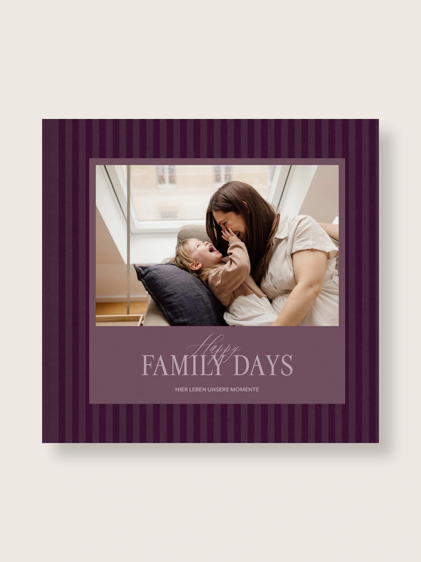 Fotobuch Hardcover Joyful in Stripes