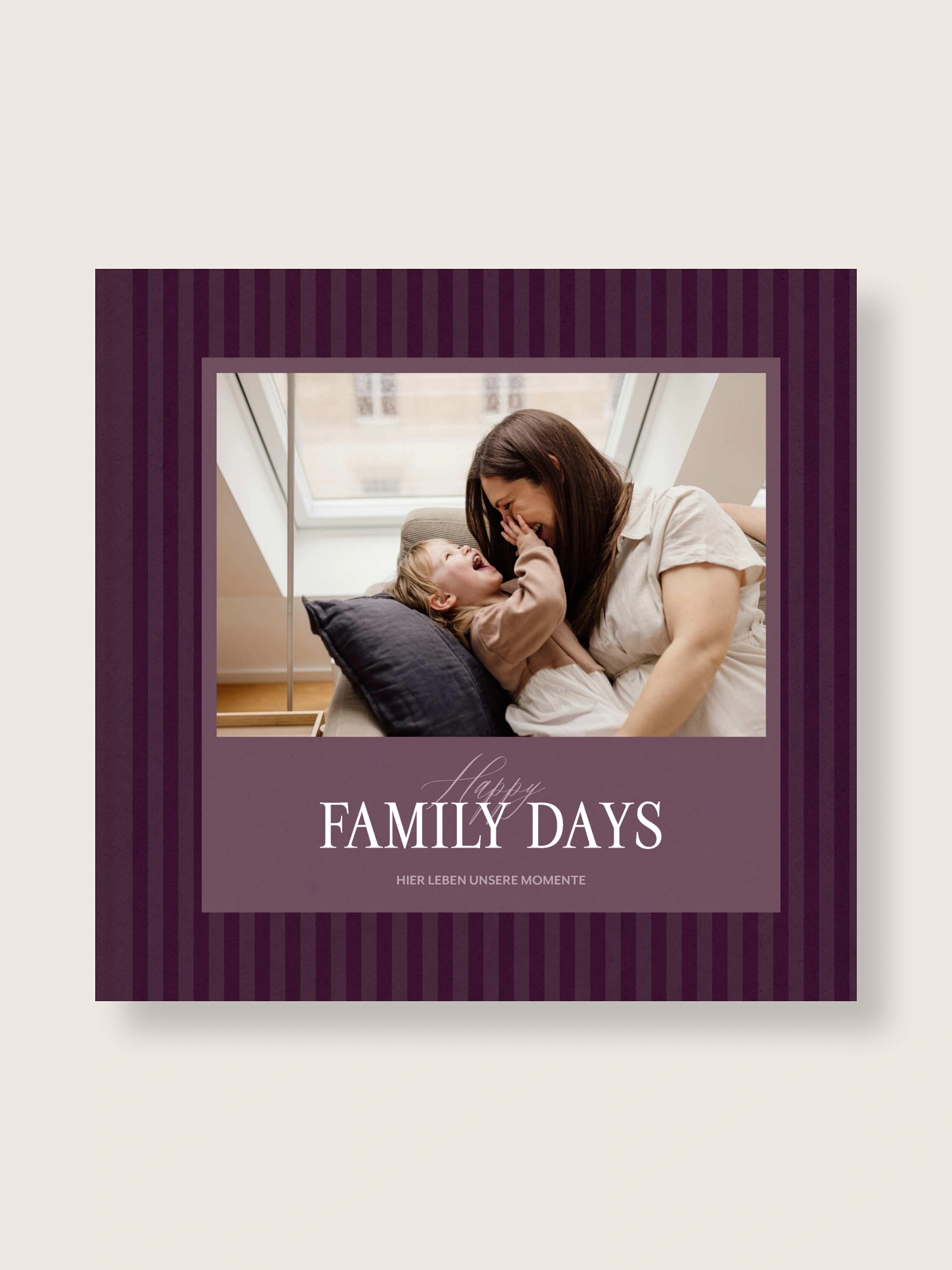 Fotobuch Hardcover Joyful in Stripes
