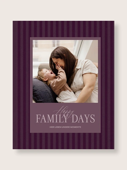 Fotobuch Hardcover Joyful in Stripes