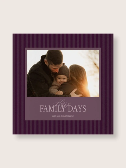 Fotobuch Softcover Joyful in Stripes