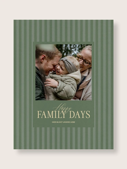 Fotobuch Softcover Joyful in Stripes