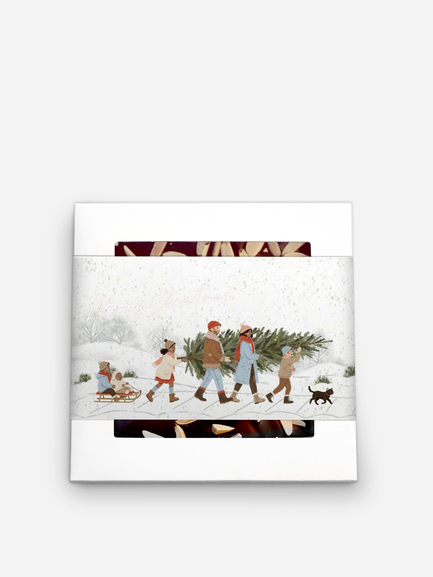 Schokobox Unsere Familie im Winter