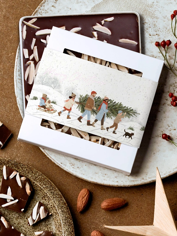 Schokobox Unsere Familie im Winter